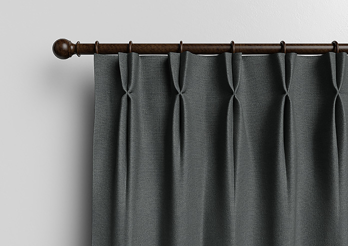 Melrose (Blackout), Lead Grey - Made to Measure Curtains - Image 11